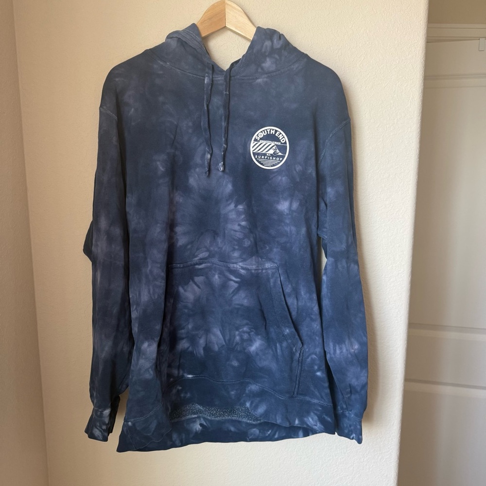 South End Surf Shop Tie-Dye Hoodie | Independent Trading Co | Size L